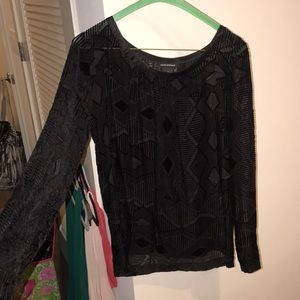 Club Monaco Black Blouse Size S